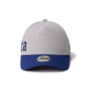 キッズ Youth 9FORTY A - Frame Essential オールドイングリッシュロゴ グレー ダークロイヤルバイザー - 14671588 - YTH | NEW ERA ニューエラ公式オンラインストア