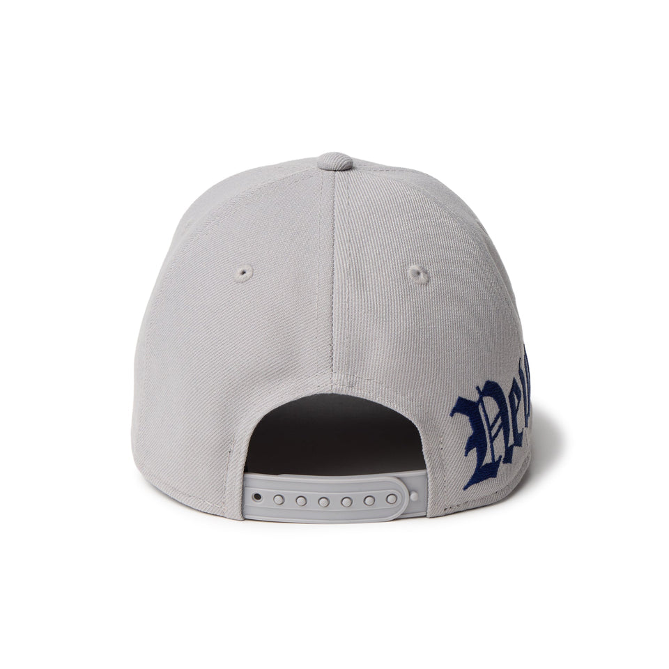 キッズ Youth 9FORTY A - Frame Essential オールドイングリッシュロゴ グレー ダークロイヤルバイザー - 14671588 - YTH | NEW ERA ニューエラ公式オンラインストア