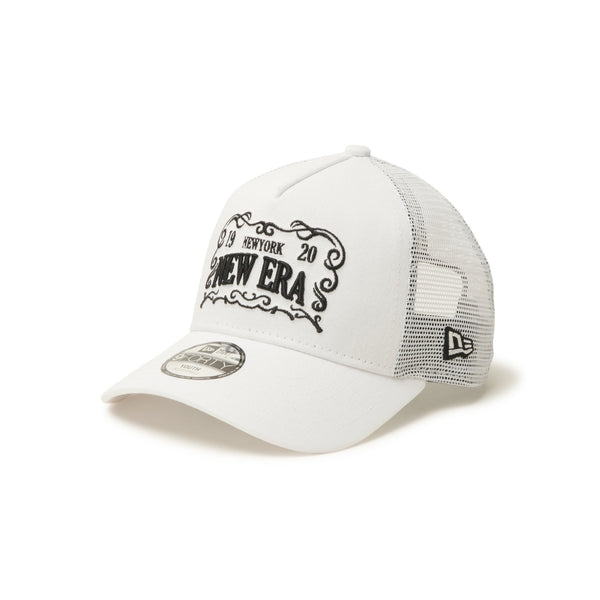 キッズ Youth 9FORTY A-Frame トラッカー Frame Logo ホワイト