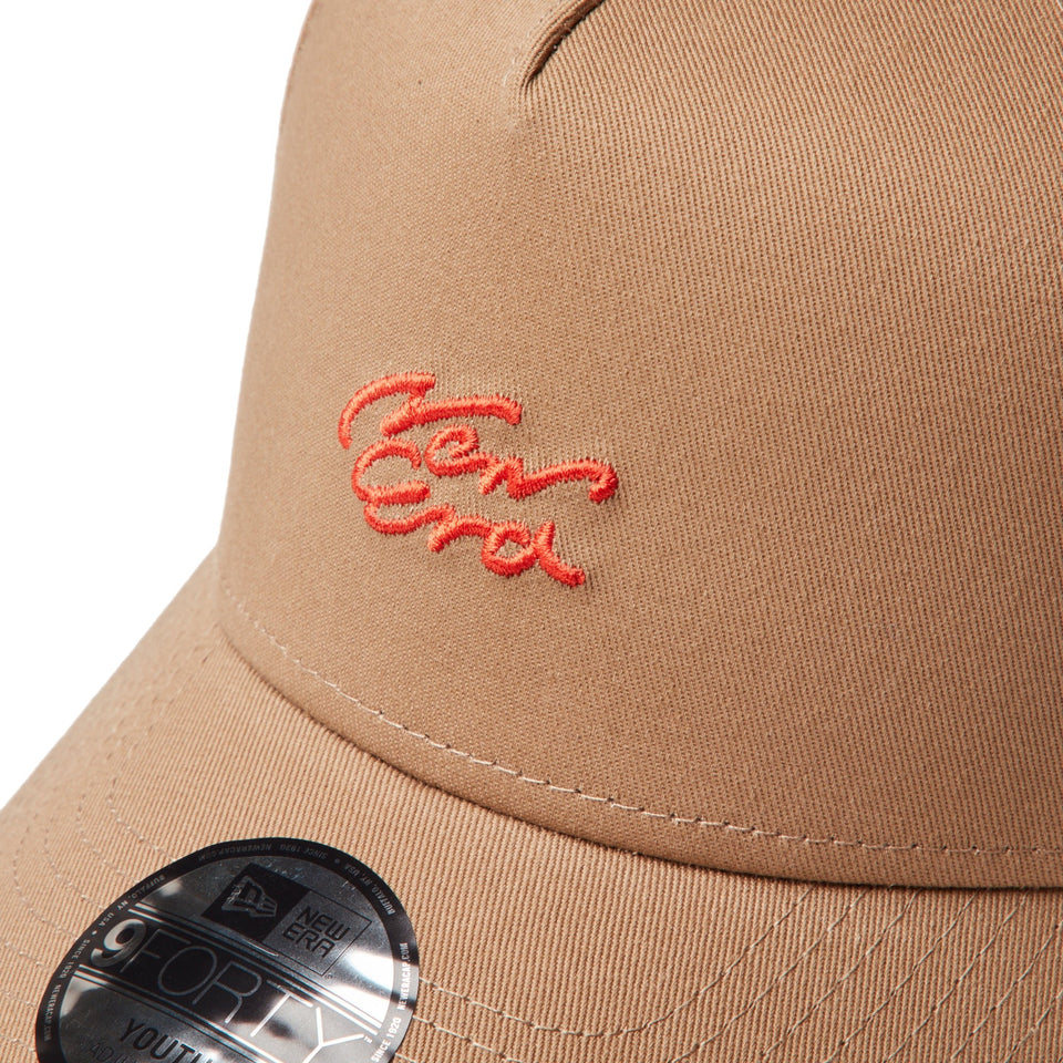 Youth 9FORTY A - Frame Handwritten Logo カーキ - 14325188 - YTH | NEW ERA ニューエラ公式オンラインストア