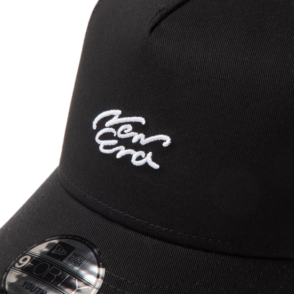 Youth 9FORTY A - Frame Handwritten Logo ブラック - 14325189 - YTH | NEW ERA ニューエラ公式オンラインストア