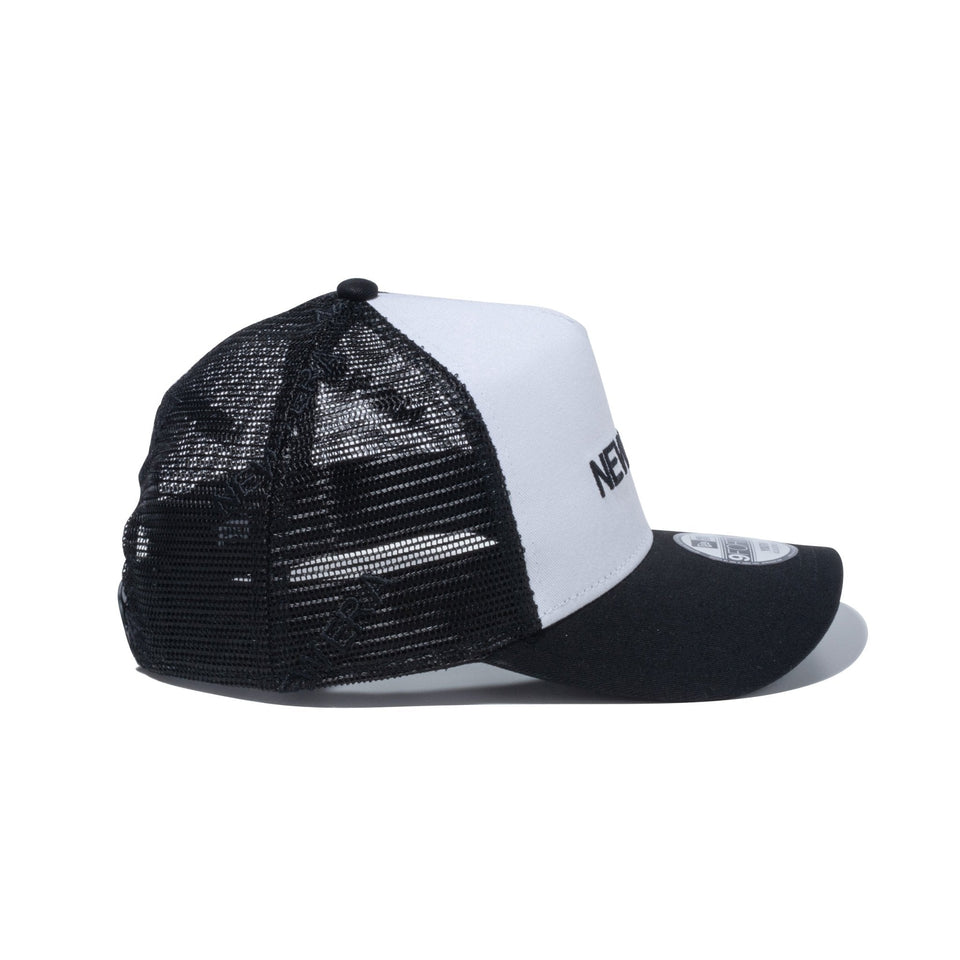 Youth 9FORTY A-Frame トラッカー Mesh Embroidery ホワイト