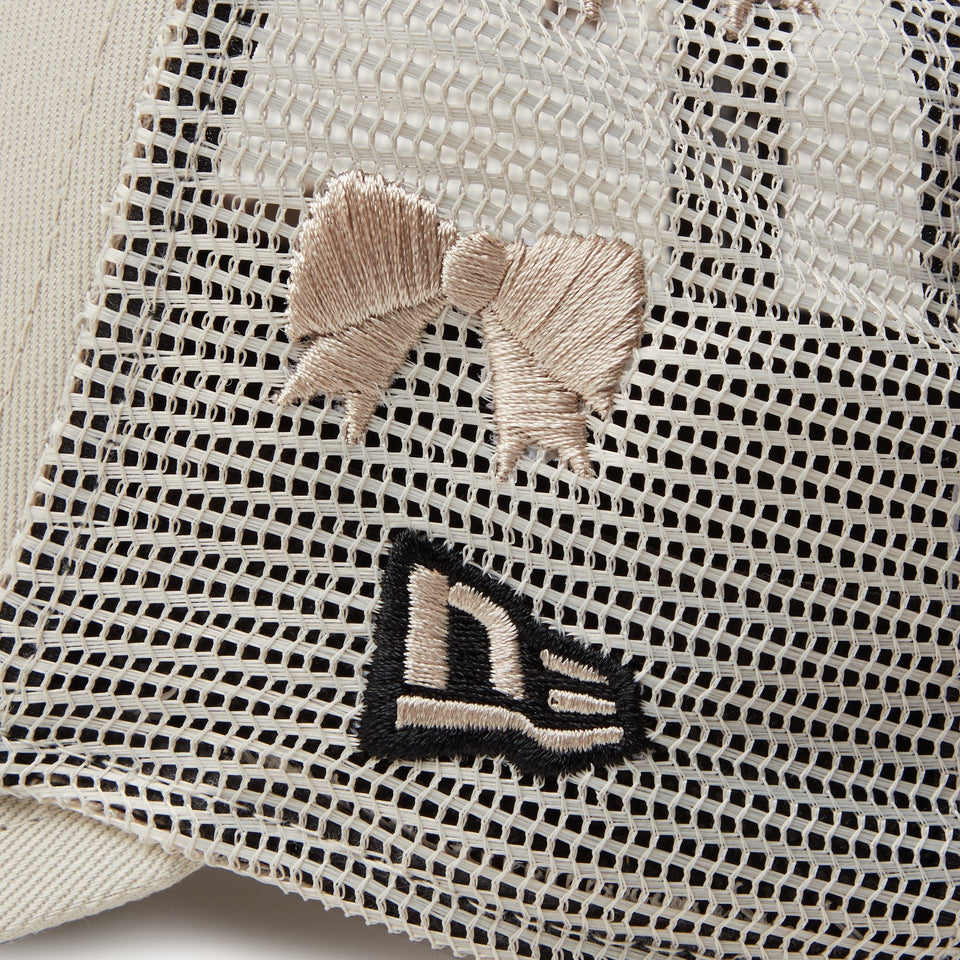 Youth 9FORTY A - Frame トラッカー Mesh Embroidery ボックスロゴ ウーブンパッチ ストーン - 14325177 - YTH | NEW ERA ニューエラ公式オンラインストア