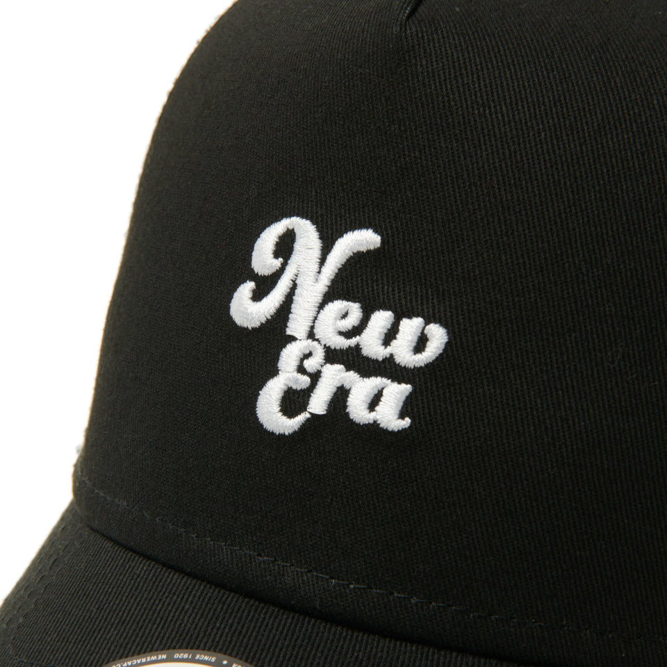 キッズ Youth 9FORTY A - Frame トラッカー Mesh Embroidery 飛行機 ブラック/ホワイト - 14392028 - YTH | NEW ERA ニューエラ公式オンラインストア