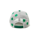 キッズ Youth 9FORTY A - Frame トラッカー Mesh Embroidery クローバー ホワイト/ケリーグリーン - 14392029 - YTH | NEW ERA ニューエラ公式オンラインストア