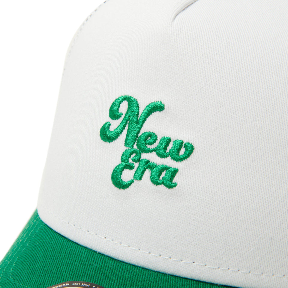 キッズ Youth 9FORTY A - Frame トラッカー Mesh Embroidery クローバー ホワイト/ケリーグリーン - 14392029 - YTH | NEW ERA ニューエラ公式オンラインストア