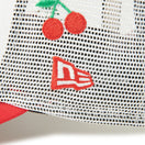キッズ Youth 9FORTY A - Frame トラッカー Mesh Embroidery チェリー ホワイト/スカーレット - 14392030 - YTH | NEW ERA ニューエラ公式オンラインストア