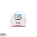 Youth 9FORTY A - Frame トラッカー PEANUTS ベースボール ホワイト/ピンク レモネード - 14432158 - YTH | NEW ERA ニューエラ公式オンラインストア