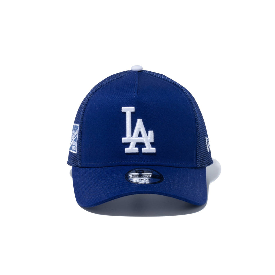 Youth 9FORTY A - Frame トラッカー Side Patch ロサンゼルス・ドジャース ダークロイヤル - 14111915 - YTH | NEW ERA ニューエラ公式オンラインストア