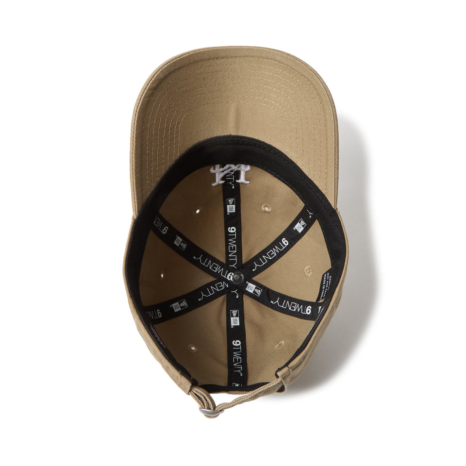 キッズ Youth 9TWENTY ローズ エンブロイダリー ニューヨーク･メッツ ブリティッシュカーキ - 14671552-YTH | NEW ERA ニューエラ公式オンラインストア