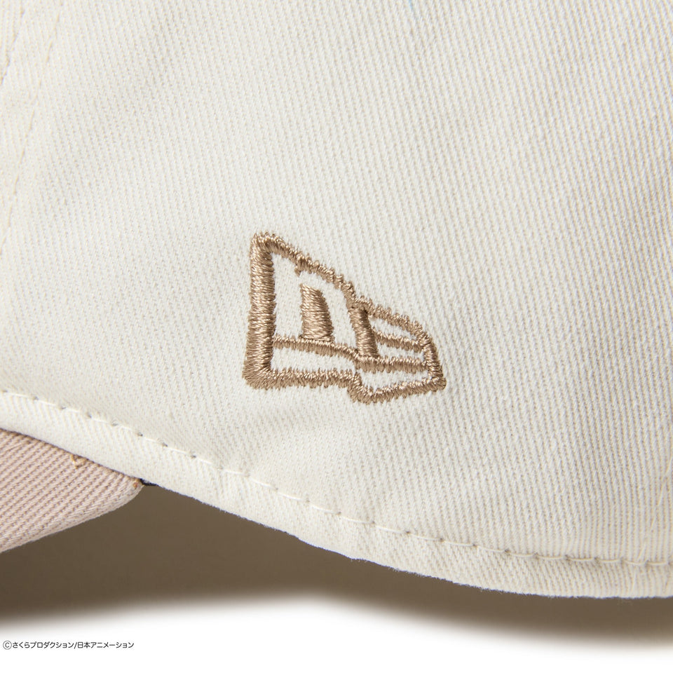 キッズ Youth 9TWENTY ちびまる子ちゃん まる子 アイボリー アッシュブラウンバイザー - 14693255 - YTH | NEW ERA ニューエラ公式オンラインストア