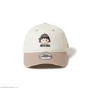 キッズ Youth 9TWENTY ちびまる子ちゃん まる子 アイボリー アッシュブラウンバイザー - 14693255 - YTH | NEW ERA ニューエラ公式オンラインストア
