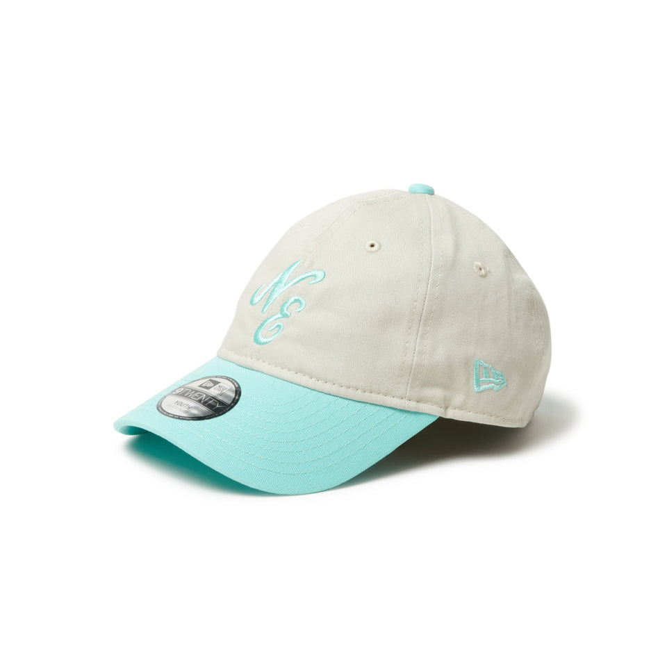 キッズ Youth 9TWENTY 2-Tone Classic Logo ストーン ブルー