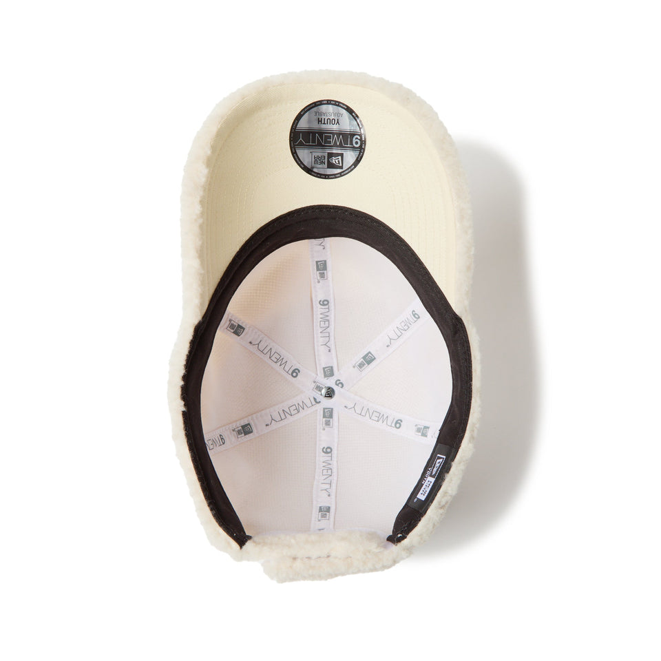 キッズ Youth 9TWENTY Boa Fleece ボアフリース ベーシック オフホワイト - 14671652-YTH | NEW ERA ニューエラ公式オンラインストア