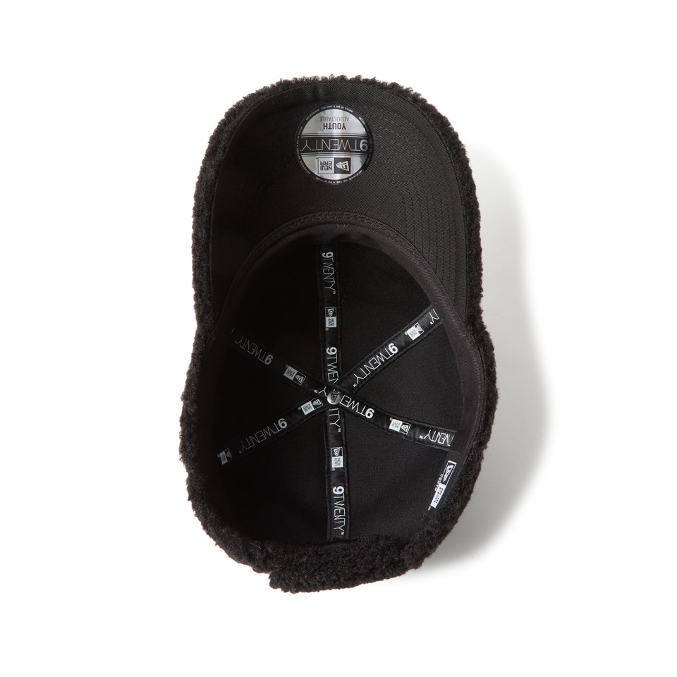 キッズ Youth 9TWENTY Boa Fleece ボアフリース ベーシック ブラック - 14671653-YTH | NEW ERA ニューエラ公式オンラインストア