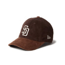 キッズ Youth 9TWENTY Corduroy コーデュロイ サンディエゴ・パドレス ダークブラウン/ブラウン - 14671640 - YTH | NEW ERA ニューエラ公式オンラインストア