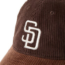 キッズ Youth 9TWENTY Corduroy コーデュロイ サンディエゴ・パドレス ダークブラウン/ブラウン - 14671640 - YTH | NEW ERA ニューエラ公式オンラインストア