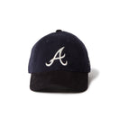 キッズ Youth 9TWENTY Corduroy コーデュロイ アトランタ・ブレーブス ネイビー/ブラック - 14671643 - YTH | NEW ERA ニューエラ公式オンラインストア