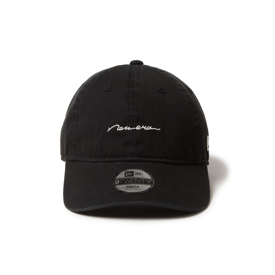 キッズ Youth 9TWENTY Handwritten ブラック - 14671631 - YTH | NEW ERA ニューエラ公式オンラインストア