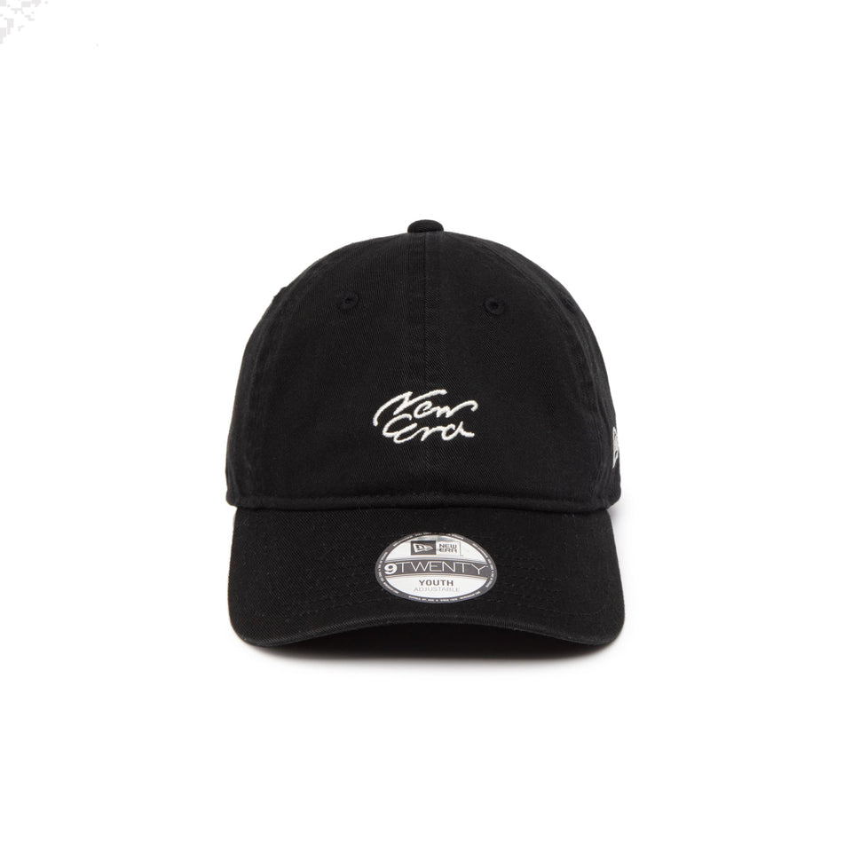 Youth 9TWENTY Handwritten Logo ブラック - 14392075 - YTH | NEW ERA ニューエラ公式オンラインストア