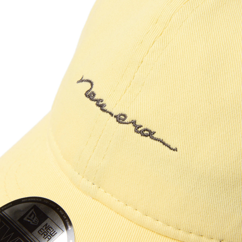 キッズ Youth 9TWENTY Handwritten Logo ソフトイエロー - 14671626 - YTH | NEW ERA ニューエラ公式オンラインストア