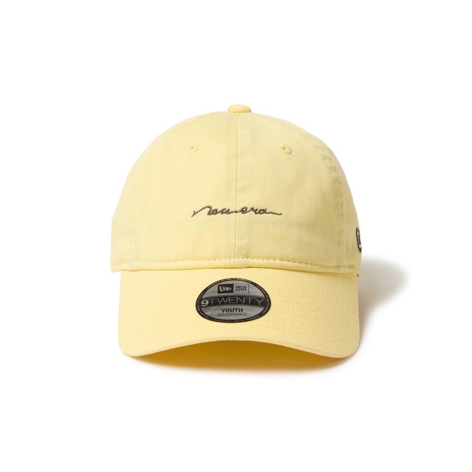 キッズ Youth 9TWENTY Handwritten Logo ソフトイエロー - 14671626 - YTH | NEW ERA ニューエラ公式オンラインストア