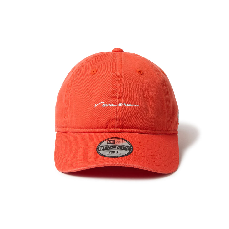 キッズ Youth 9TWENTY Handwritten Logo オレンジ - 14671628 - YTH | NEW ERA ニューエラ公式オンラインストア