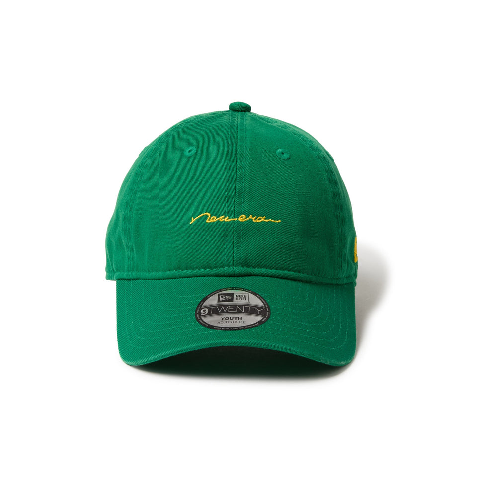 キッズ Youth 9TWENTY Handwritten Logo ケリーグリーン - 14671629 - YTH | NEW ERA ニューエラ公式オンラインストア