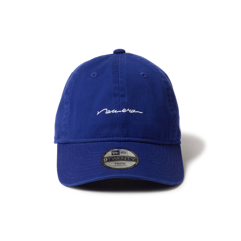 キッズ Youth 9TWENTY Handwritten Logo ダークロイヤル - 14671630 - YTH | NEW ERA ニューエラ公式オンラインストア