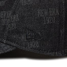 キッズ Youth 9TWENTY デニム Laser Burn Out ブラック - 14671639-YTH | NEW ERA ニューエラ公式オンラインストア