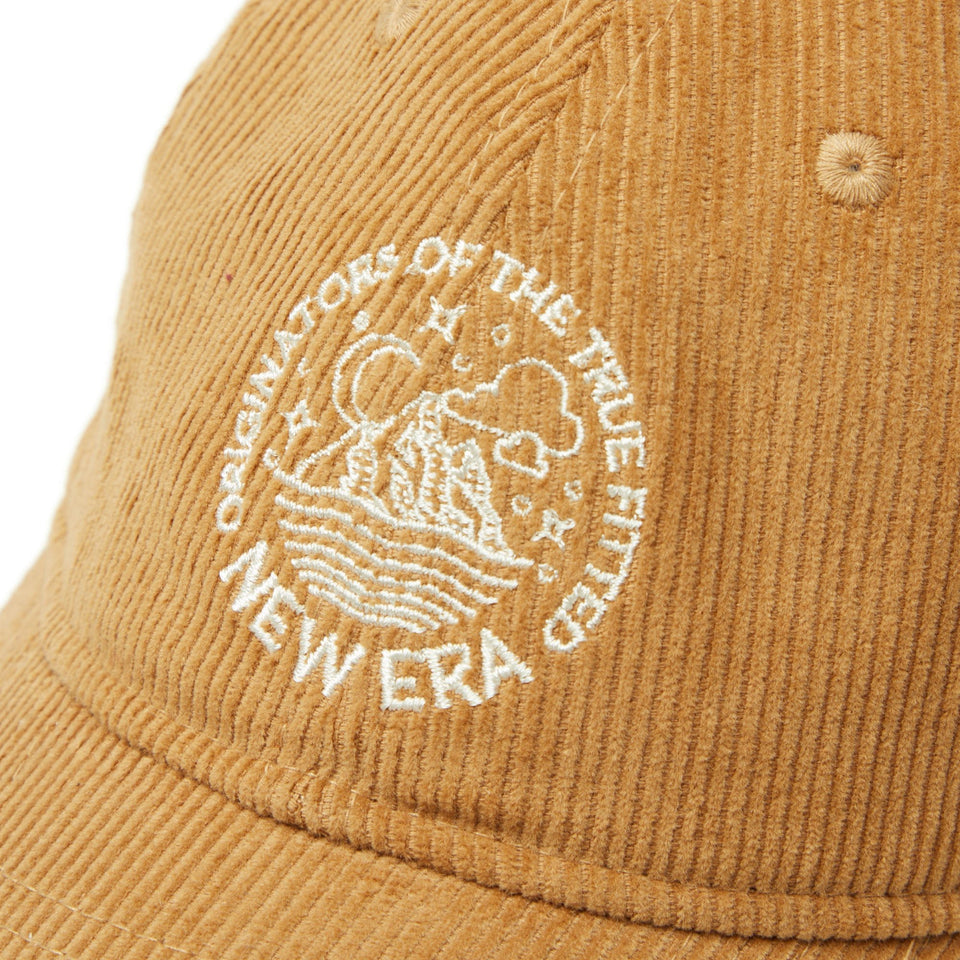 Youth 9TWENTY Micro Corduroy マイクロコーデュロイ Circle Logo ウィート【ニューエラアウトドア】 - 14307162 - YTH | NEW ERA ニューエラ公式オンラインストア