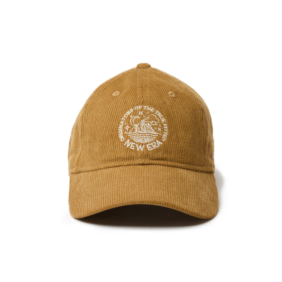 Youth 9TWENTY Micro Corduroy マイクロコーデュロイ Circle Logo ウィート【ニューエラアウトドア】 - 14307162 - YTH | NEW ERA ニューエラ公式オンラインストア