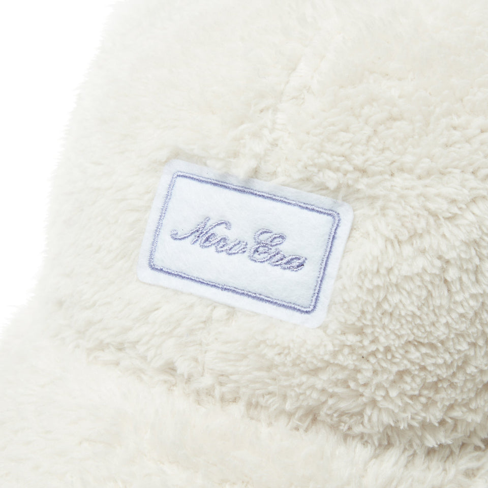 Youth 9TWENTY Mink Fleece ミンクフリース フェルトパッチ アイボリー - 14325222 - YTH | NEW ERA ニューエラ公式オンラインストア