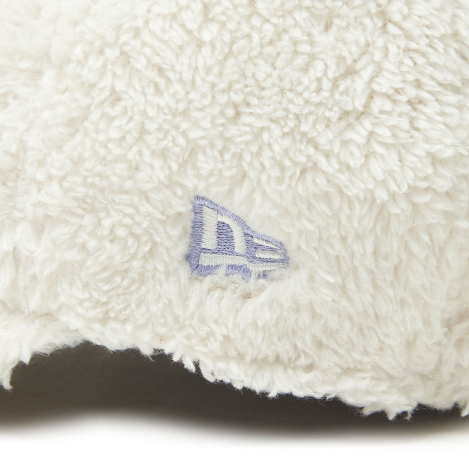 Youth 9TWENTY Mink Fleece ミンクフリース フェルトパッチ アイボリー - 14325222 - YTH | NEW ERA ニューエラ公式オンラインストア