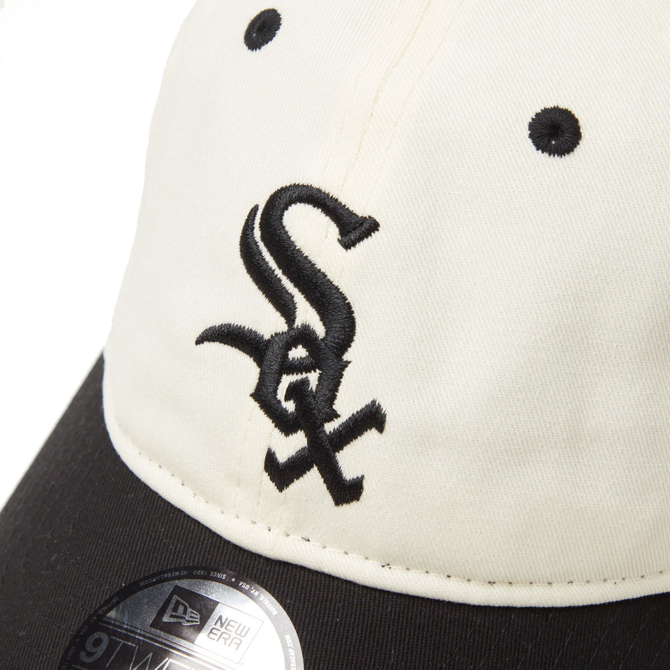 Youth 9TWENTY MLB 2 - Tone シカゴ・ホワイトソックス クローム ブラックバイザー - 14325238 - YTH | NEW ERA ニューエラ公式オンラインストア
