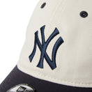 キッズ Youth 9TWENTY MLB 2 - Tone ニューヨーク・ヤンキース アイボリー ネイビーバイザー - 14671622 - YTH | NEW ERA ニューエラ公式オンラインストア