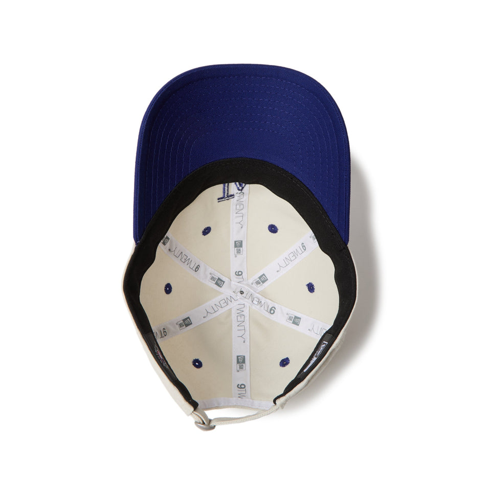 キッズ Youth 9TWENTY MLB 2 - Tone ロサンゼルス・ドジャース アイボリー ダークロイヤルバイザー - 14671623 - YTH | NEW ERA ニューエラ公式オンラインストア