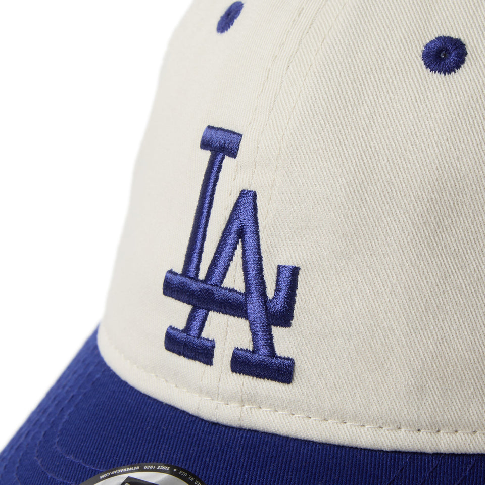 キッズ Youth 9TWENTY MLB 2 - Tone ロサンゼルス・ドジャース アイボリー ダークロイヤルバイザー - 14671623 - YTH | NEW ERA ニューエラ公式オンラインストア