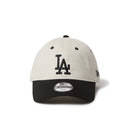 キッズ Youth 9TWENTY MLB 2 - Tone ロサンゼルス・ドジャース アイボリー ブラックバイザー - 14671624 - YTH | NEW ERA ニューエラ公式オンラインストア