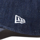 Youth 9TWENTY MLB Denim 2 - Tone ボックスロゴ インディゴデニム ネイビースウェードバイザー - 14325230 - YTH | NEW ERA ニューエラ公式オンラインストア