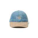 Youth 9TWENTY MLB Denim 2 - Tone ボックスロゴ ウォッシュドデニム カーキスウェードバイザー - 14325231 - YTH | NEW ERA ニューエラ公式オンラインストア