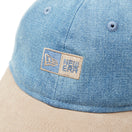 Youth 9TWENTY MLB Denim 2 - Tone ボックスロゴ ウォッシュドデニム カーキスウェードバイザー - 14325231 - YTH | NEW ERA ニューエラ公式オンラインストア