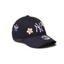 Youth 9TWENTY MLB Flower Embroidery ニューヨーク・ヤンキース ネイビー - 14325213 - YTH | NEW ERA ニューエラ公式オンラインストア