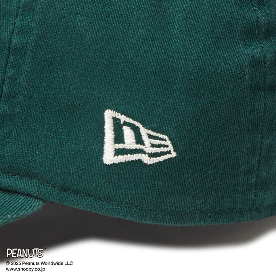 Youth 9TWENTY PEANUTS ピーナッツ スヌーピー ウッドストック フェルトパッチ ダークグリーン - 14344463 - YTH | NEW ERA ニューエラ公式オンラインストア