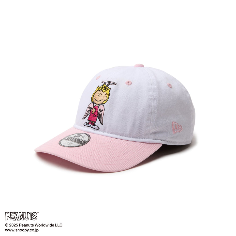 ☆新品☆キャップ　ドジャース　ピンク　スヌーピー ピーナッツ 9forty-a-frame-peanuts-