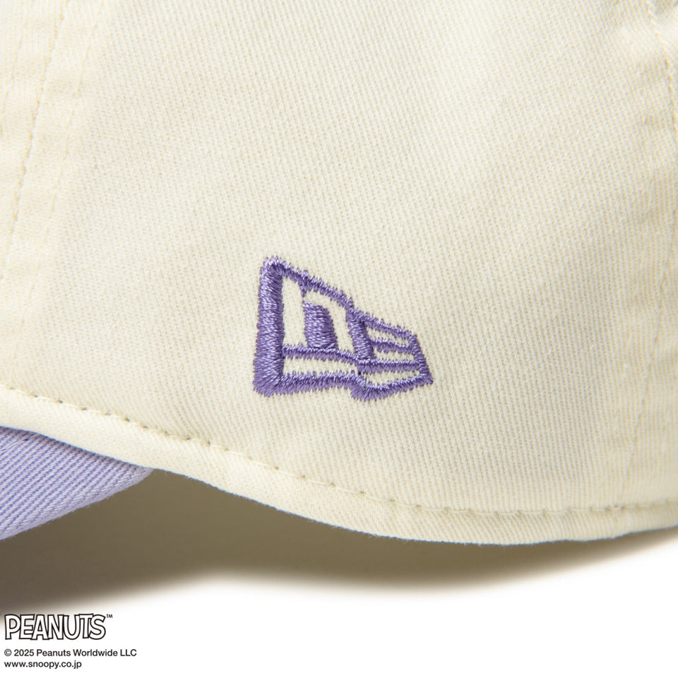 Youth 9TWENTY PEANUTS クローム ラベンダーバイザー - 14432160 - YTH | NEW ERA ニューエラ公式オンラインストア