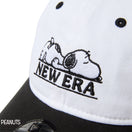 Youth 9TWENTY PEANUTS ホワイト ブラックバイザー - 14432161 - YTH | NEW ERA ニューエラ公式オンラインストア