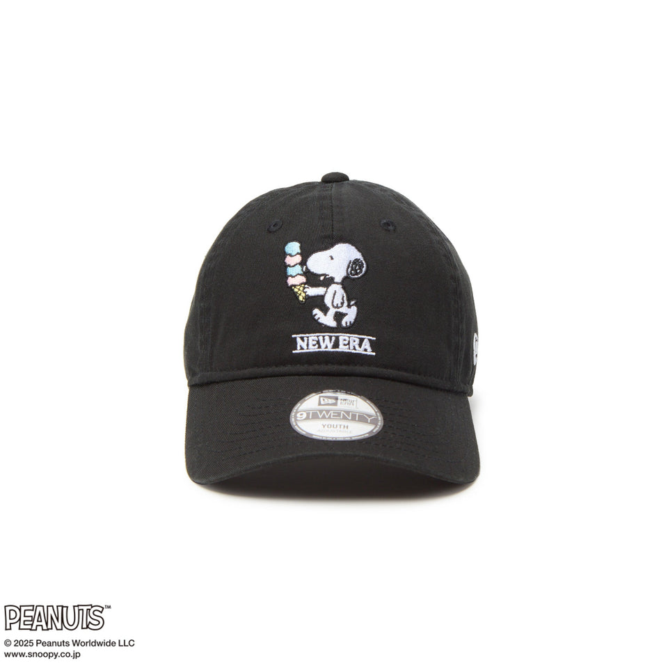 Youth 9TWENTY PEANUTS アイスクリーム ブラック - 14432163 - YTH | NEW ERA ニューエラ公式オンラインストア