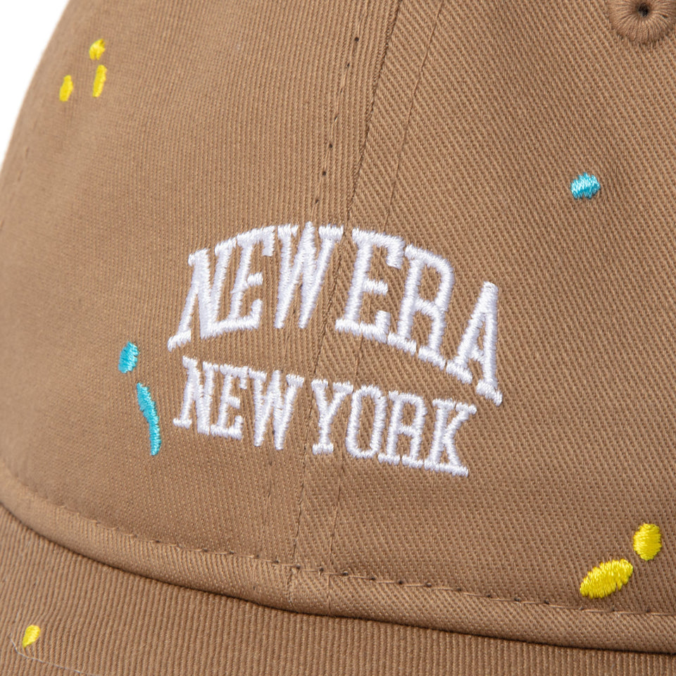 Youth 9TWENTY Splash Embroidery NEW ERA NEW YORK カーキ - 14392050 - YTH | NEW ERA ニューエラ公式オンラインストア