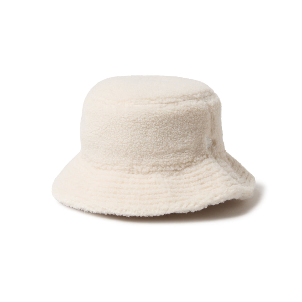 キッズ Youth バケット Boa Fleece ボアフリース ベーシック オフホワイト - 14671684-SM | NEW ERA ニューエラ公式オンラインストア